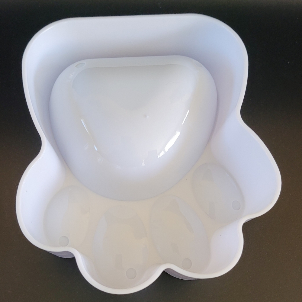 Dog Pet Paw Print Shaped Food Bowl, Water Bowl, Cat Bowl, Animal Bowl, Dog Dish - Picture 3 of 3